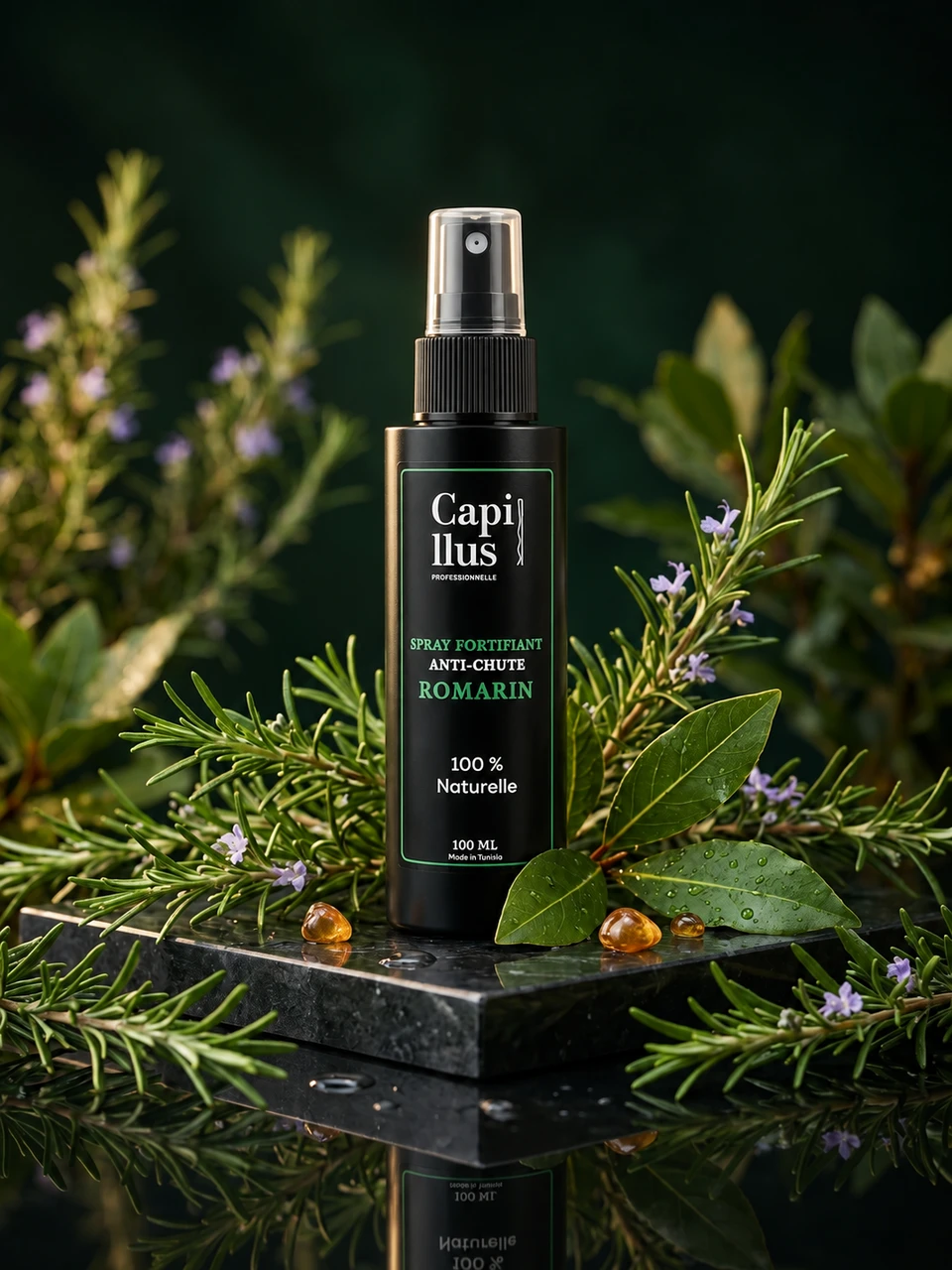 Spray fortifiant antichute romarin